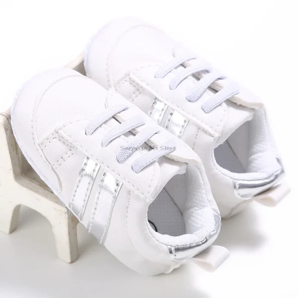 Fashion Baby Shoes Children White Sports Shoes For Girls Soft Flats Baby Toddler First Walkers Kids Sneakers Casual Infant Shoes - Image 6