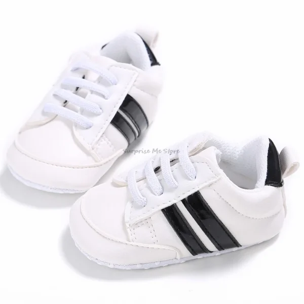 Fashion Baby Shoes Children White Sports Shoes For Girls Soft Flats Baby Toddler First Walkers Kids Sneakers Casual Infant Shoes - Image 5