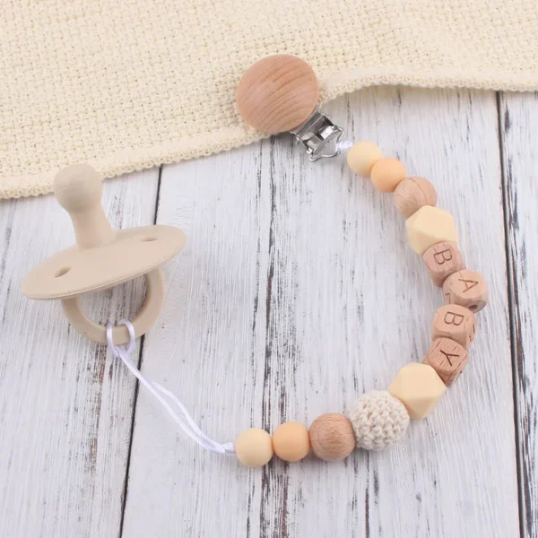 New Baby Pacifier Clips Personalized Name Teethers Toys Dummy Nipples Holder Clip Chain Babies Accessories Newborn Gifts Custom - Image 5