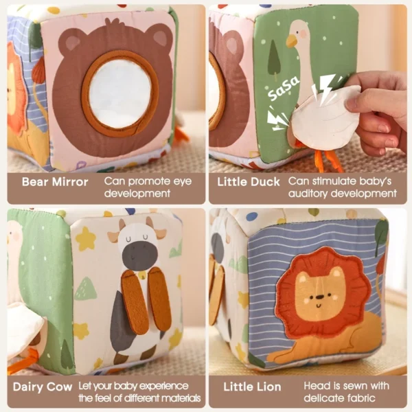 Montessori Toys Magic Cotton Animal Tissue Box Kids Finger Exercise Busy Board Toys Baby Educational Activity Sensory Game Gifts - Image 3