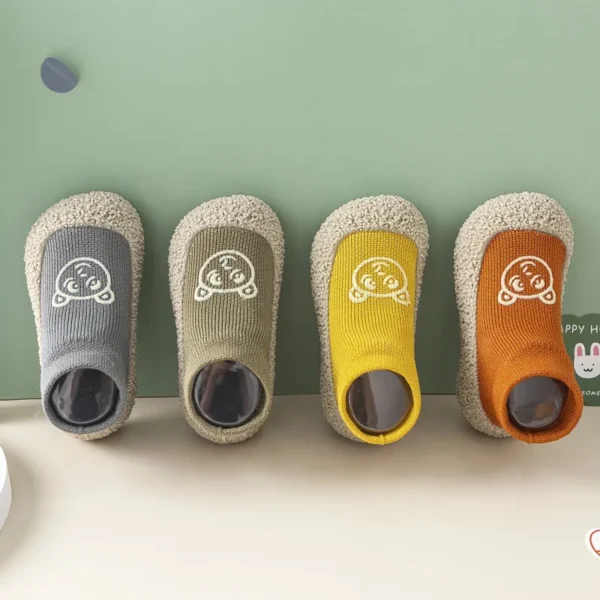 1-3Year Spring 2024 New Baby Floor Socks Shoes Cartoon Cute Baby Toddler Shoes Non-slip Children's Socks Shoes - Image 2