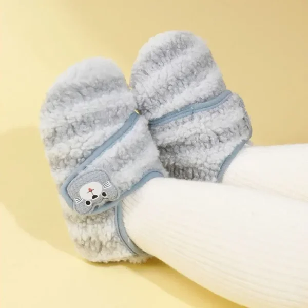 Autumn Winter Baby Plush Floor Socks New Children Indoor Warm Anti Slip Cartoon Infant Shoes Soft Soled Boys Girls Toddler Shoes - Image 2