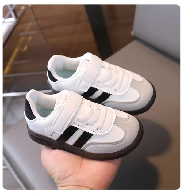 Spring Sport Shoes For Children PU Leather Ergonomics Kids Sneakers Soft-soled Children's Sneakers Boy's Girl's Tennis Shoes - Image 6