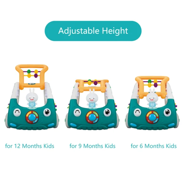 EDUCIRO 4-in-1 Baby Walker for Boys Girls, Sit to Stand Learning Walker, Baby Push Walker, Learning Push Toys for Baby - Image 6