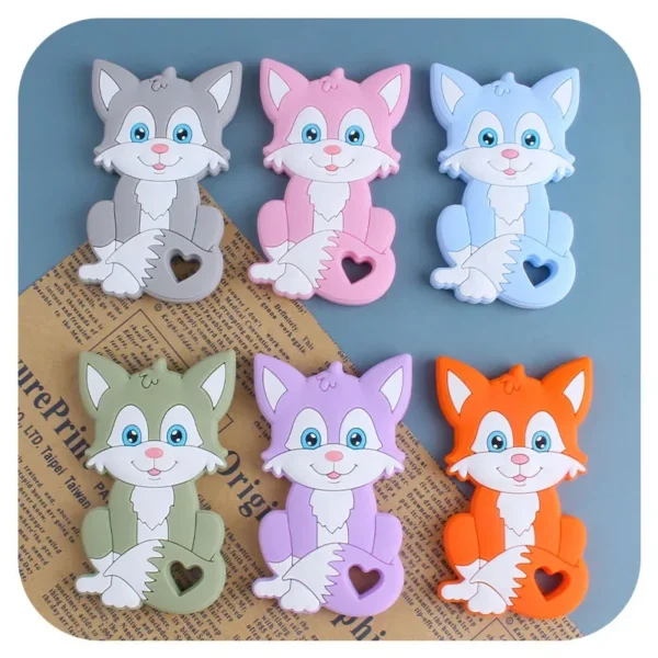 1-2pcs Personalized Name Baby Pacifier Clips Teethers Dummy Nipple Holder Clip Chain Newborn Pacifiers Teething Toys Accessories - Image 3