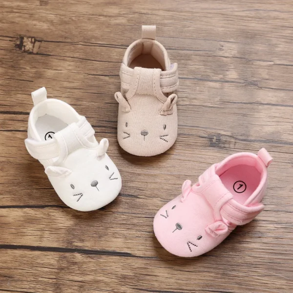 Infant Toddler Cartoon Soft Sole Shoes Baby Girls First Walkers Little Girls Boys Crib Shoes Toddler Boy Shoes - Image 3