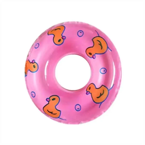1~4PCS Kids Mini Donuts Swim Ring Bath Toy Mini Float Ring Toys For Rubber Ducks Doll Summer Fun Swimming Pool Accessories Gift - Image 5
