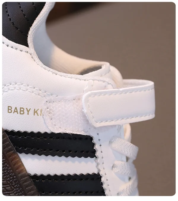 Spring Sport Shoes For Children PU Leather Ergonomics Kids Sneakers Soft-soled Children's Sneakers Boy's Girl's Tennis Shoes - Image 4