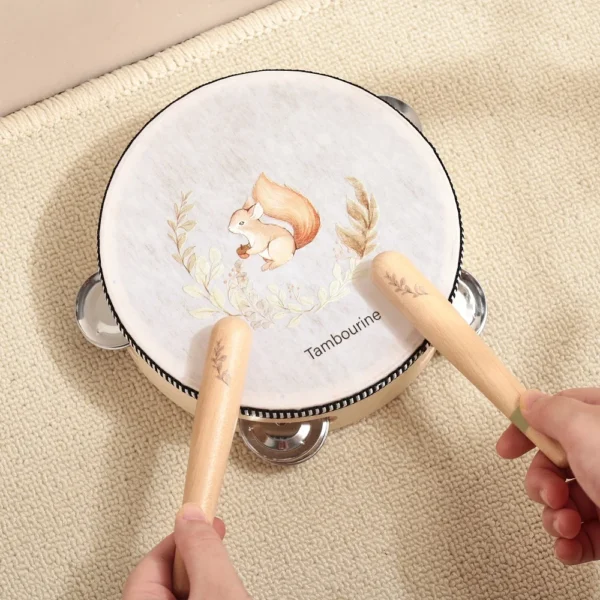 Musical Montessori Toys Baby Toys Rattle Bell Drum Xylophone Percussion for 0 3 Year Kids Early Educational Instruments Toys - Image 6