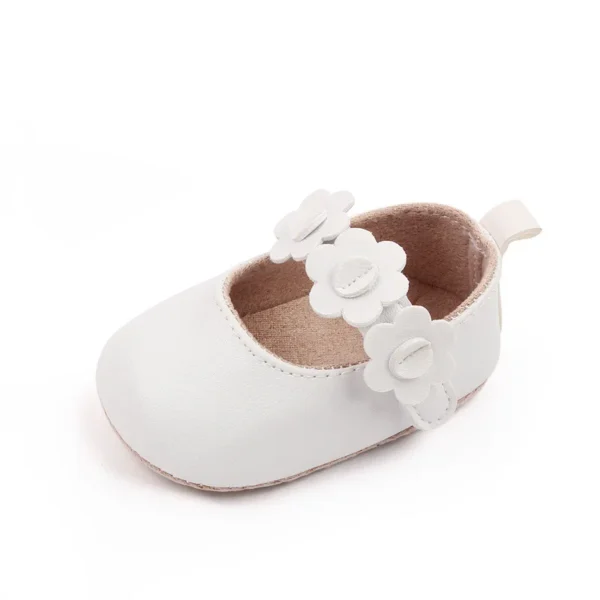 0-2 Years Baby Girls PU Leather Shoes Spring Autumn Flower Infant Toddler Little Girl First Walkers Newborn Crib Shoes - Image 6